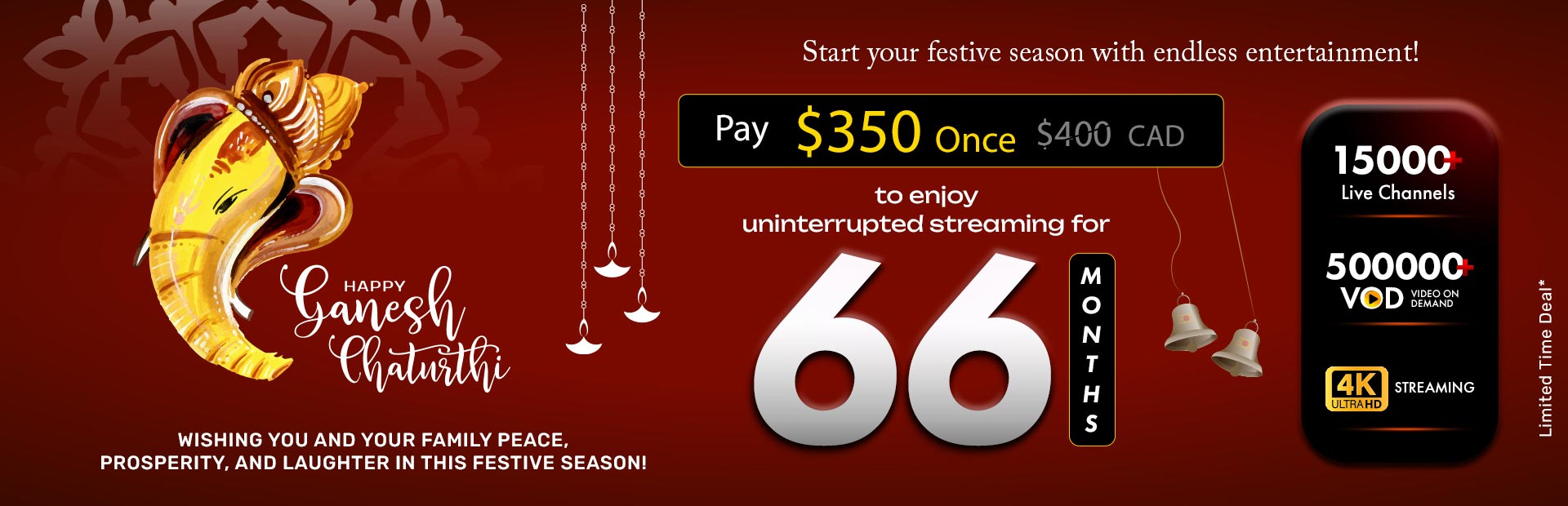 Refer and Earn 6 Months Free IPTV