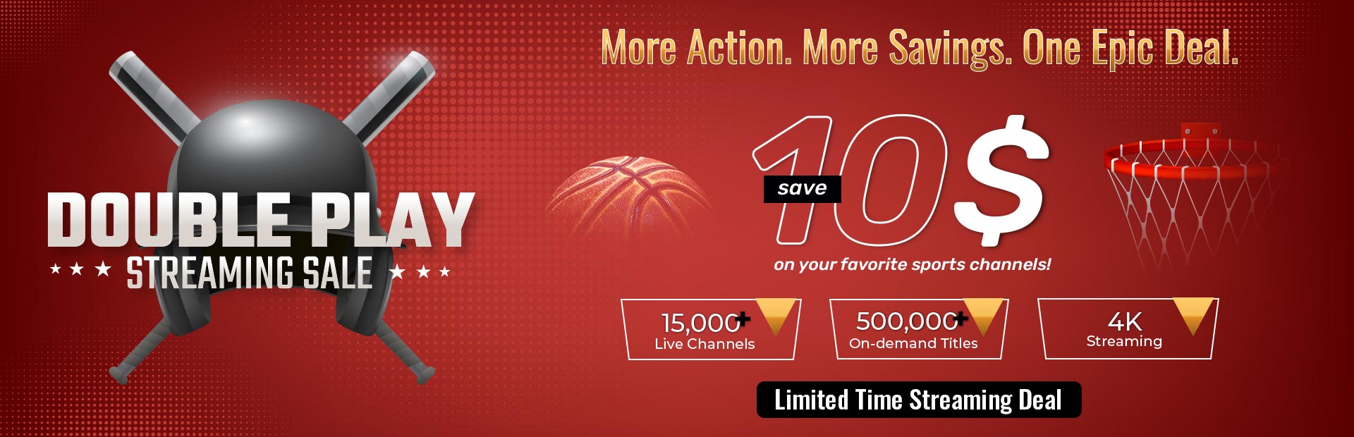 Doubleplay Streaming Sale