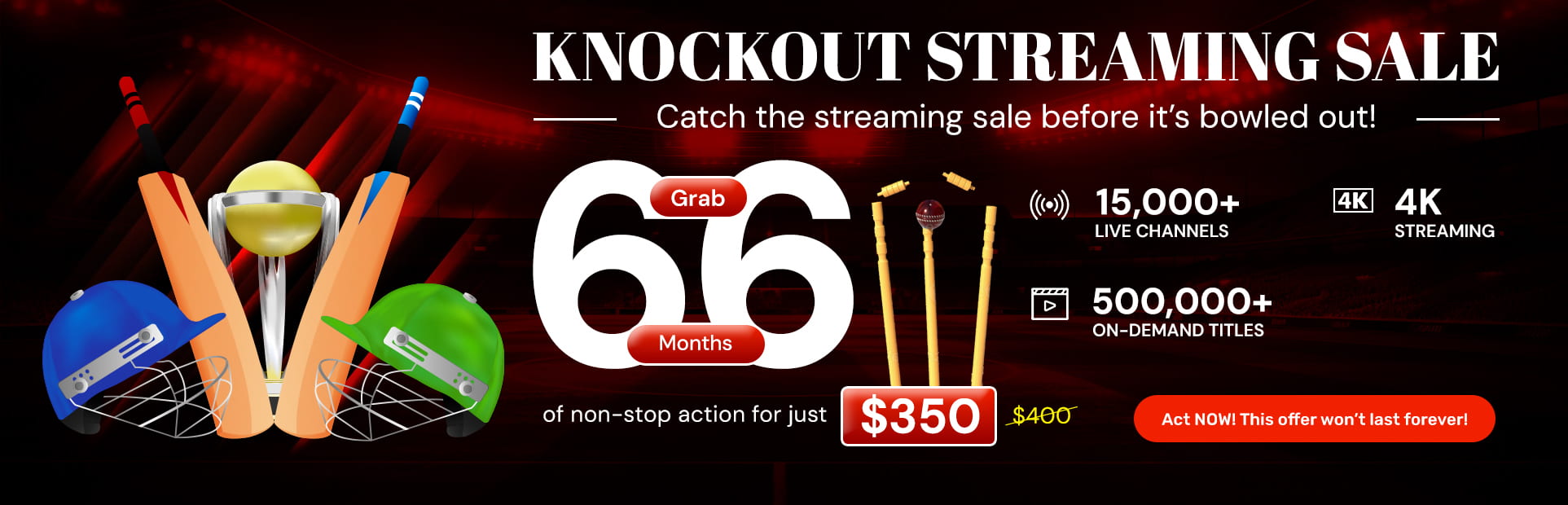 Knockout Streaming Sale