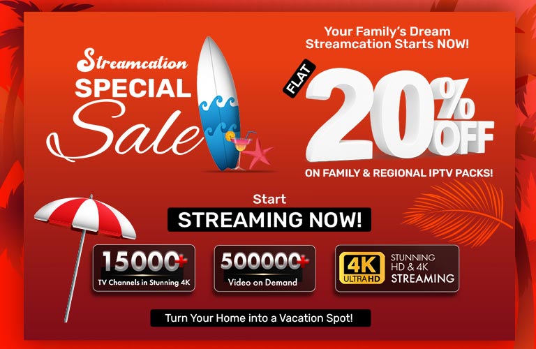 Streamcation Special Sale