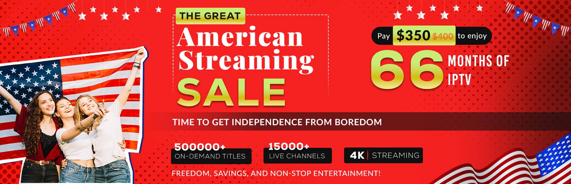 The Great American Streaming Sale