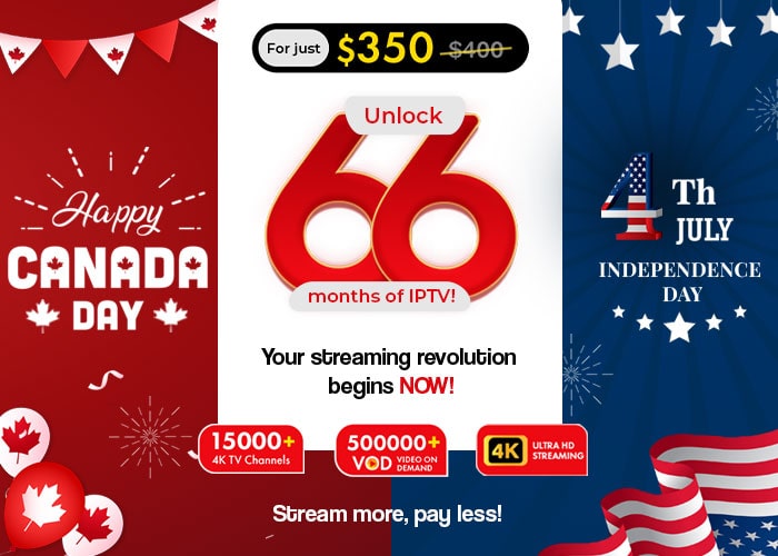 Happy Canada Day and 4th July Independence Day Sale